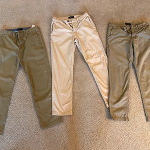 Mens Khaki Pants